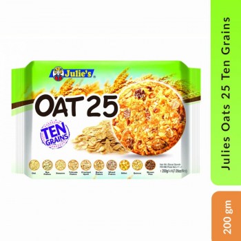 Julie's Oats 25 Ten Grains 200gm